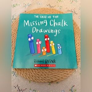 10/$25 • Scholastic The Case Of The Missing Chalk Drawings Paperback